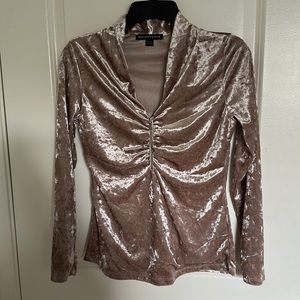 Boster Proper Top Velvet Zip Top